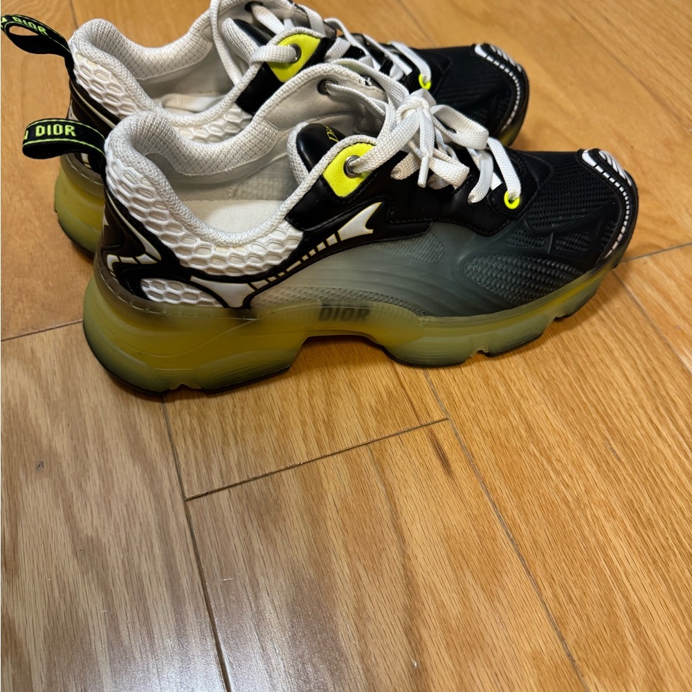 Dior Black and White Chunky Sneakers